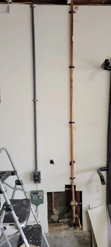 New Copper Riser