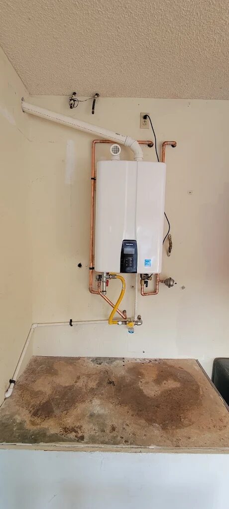 Garage Tankless Install