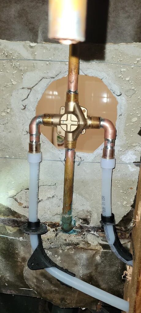 New Shower Valve